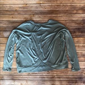 Turquoise shirt / sweater